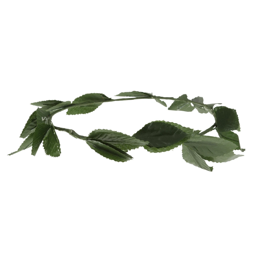 

Greek Roman Goddess Leaves Laurel Wreath Head Band Fancy Dress Costume Hairb