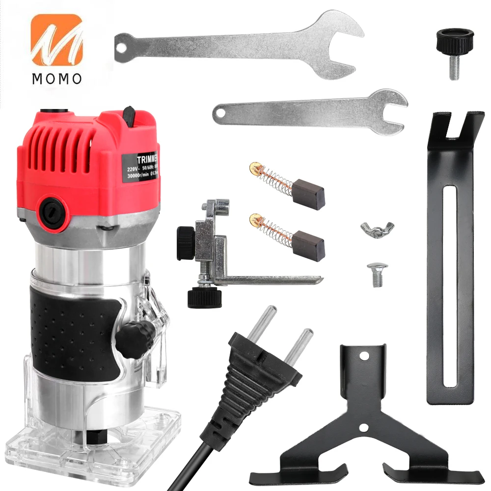 

Woodworking Electric router Trimmer Wood Milling Engraving Slotting Trimming Machine Hand Carving Machine Wood Router