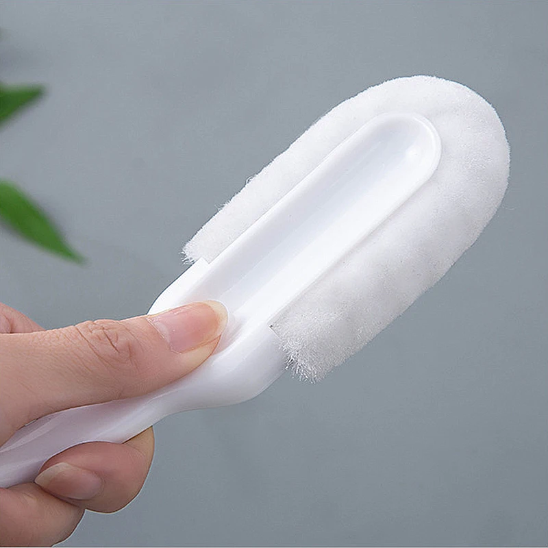

Shoe Brush Long Handle Shoe Wash Brush Soft Laundry Brush Multifunctional Double Head Shoes Brush Household Cleaning Tools