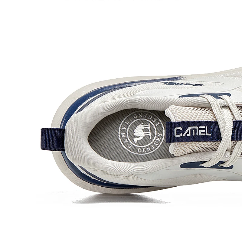 Goldencamel Sports Shoes Men's Sneakers Outdoor Breathable Leisure Running Shoes Lightweight Soft-soled Fitness Jogging Shoes