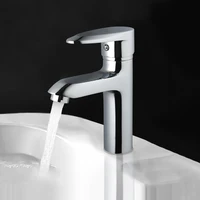 Bathroom Basin Faucet Modern Style Single Handle Kitchen Sink Vessel Faucet Cold and Hot Mixer Water Tap Deck Mounted 3 Types