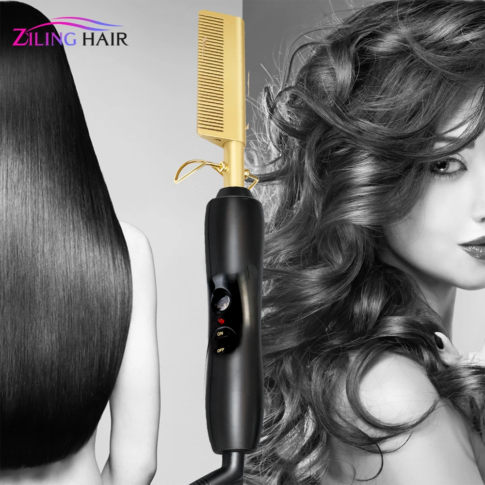 Профессиональная сухая и влажная щетка для волос выпрямитель расческа