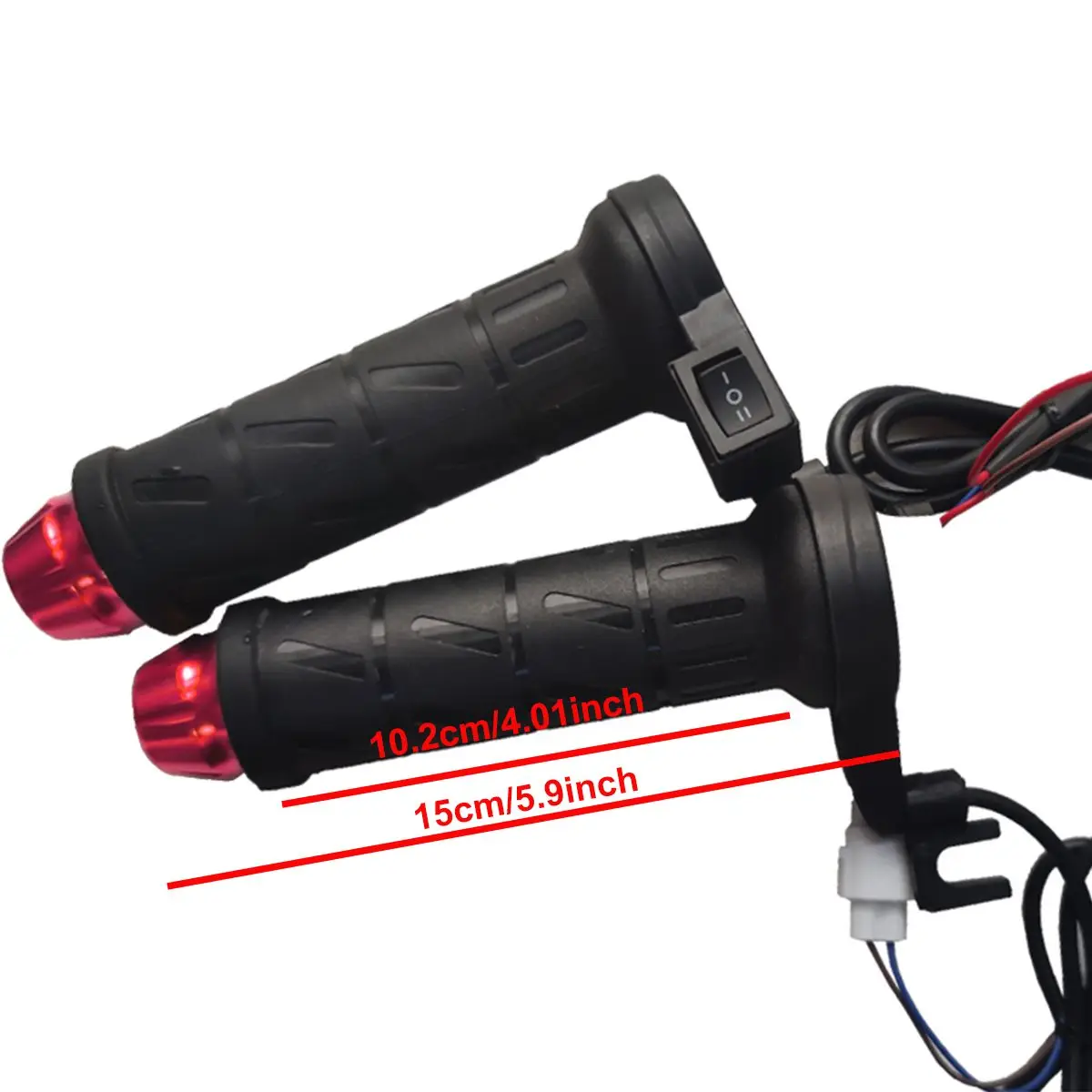 

22mm 12V Electric Motorcycle Heated Handlebar Adjustable Winter Heated Handle Grips 3 Gears Scooter Warmer Insert Handlebars