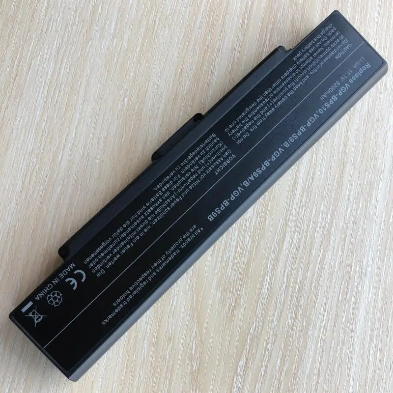 Аккумулятор HSW VGP-BPS9/S 5200 мА · ч для ноутбука Sony VAIO BPS9 VGP-BPS10 VGP-BPS9 VGP-BPS9A/B VGP-BPS9/B быстрая