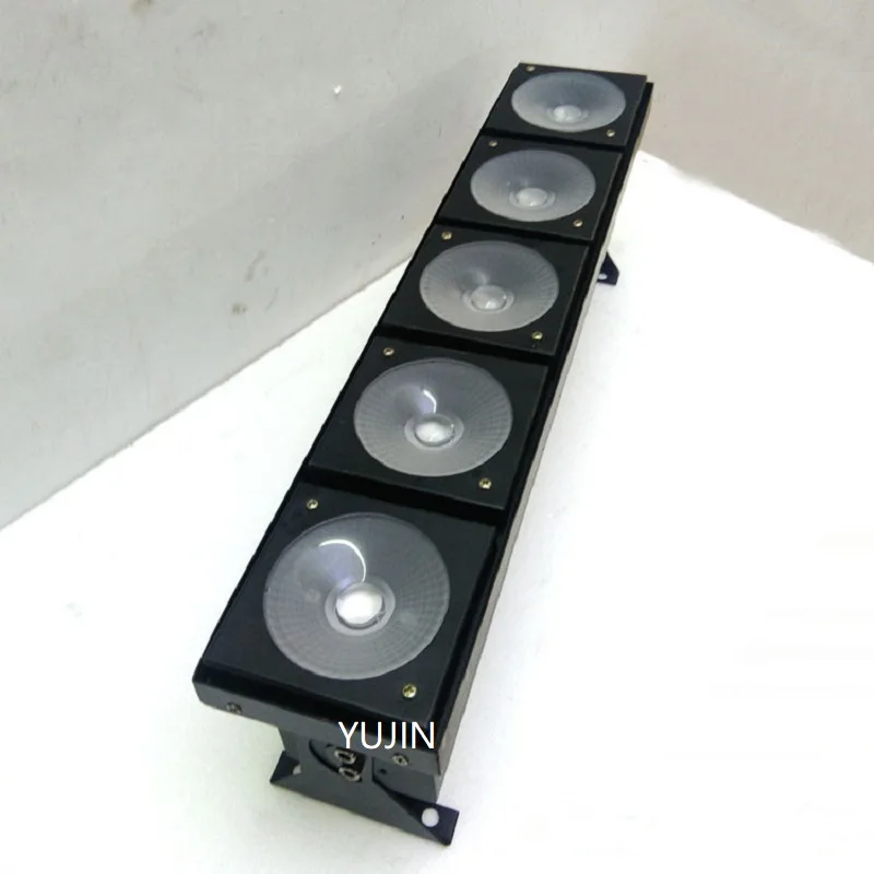 Сценическое профессиональное освещение 5 глаз 5x30 Вт RGB 3 в 1 COB Светодиодный