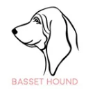 BASSET-HOUND Собака портрет Персонализированные Имя ожерелье Собака ювелирные изделия любимое животное подарок для мамы собаки породы ожерелье PN305 - Окраска металла: BASSET-HOUND