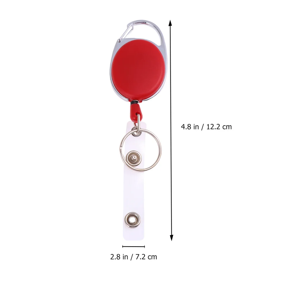 

10Pcs Creative Egg Shape Easy Clip ID Holder Reel Clip for Men