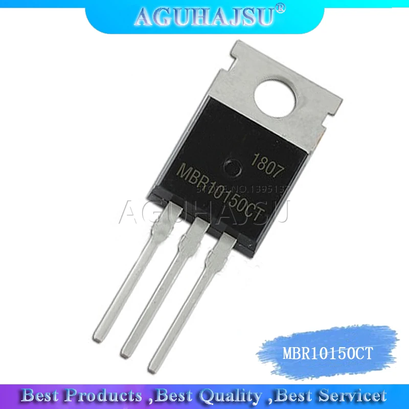 1 шт./лот MBR10150CT 10A 150V TO 220 диод Шоттки оригинальный аутентичный|diode 10a|diode schottky 10adiode |