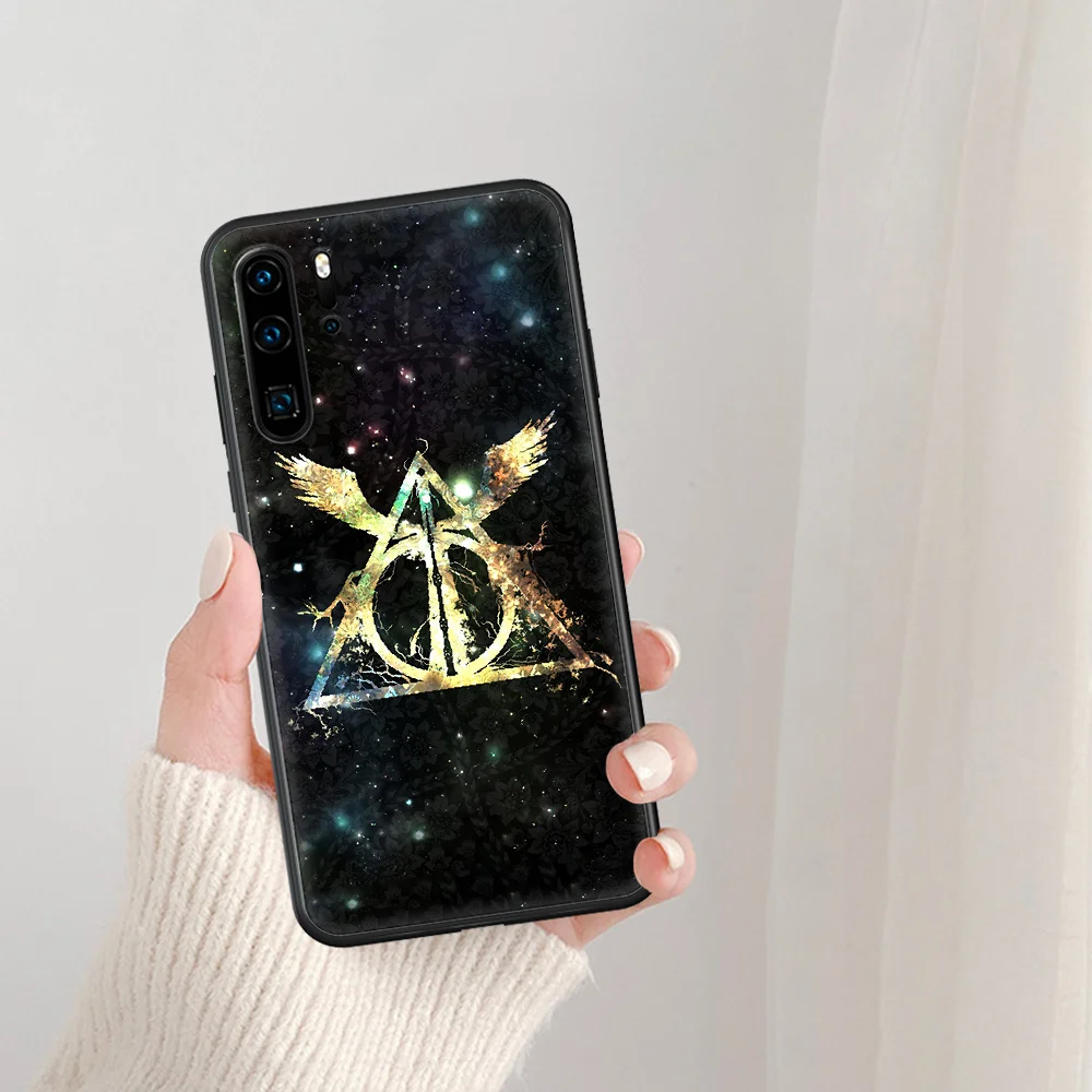 

Harries Potter Phone Case For Huawei P Mate Smart 10 20 30 40 Lite Z 2019 Pro black Hoesjes Soft Etui Fashion Bumper Silicone