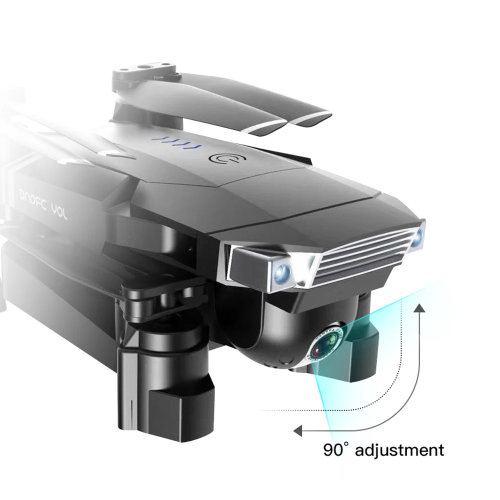 Drone 4K SG901 Cool Quadcopter 2 Camera Stable Gimbal Altitude Hold 4096x3072P 2048*1080P HD Gift Kids Uav 2.4G 4CH 6-Axis dron