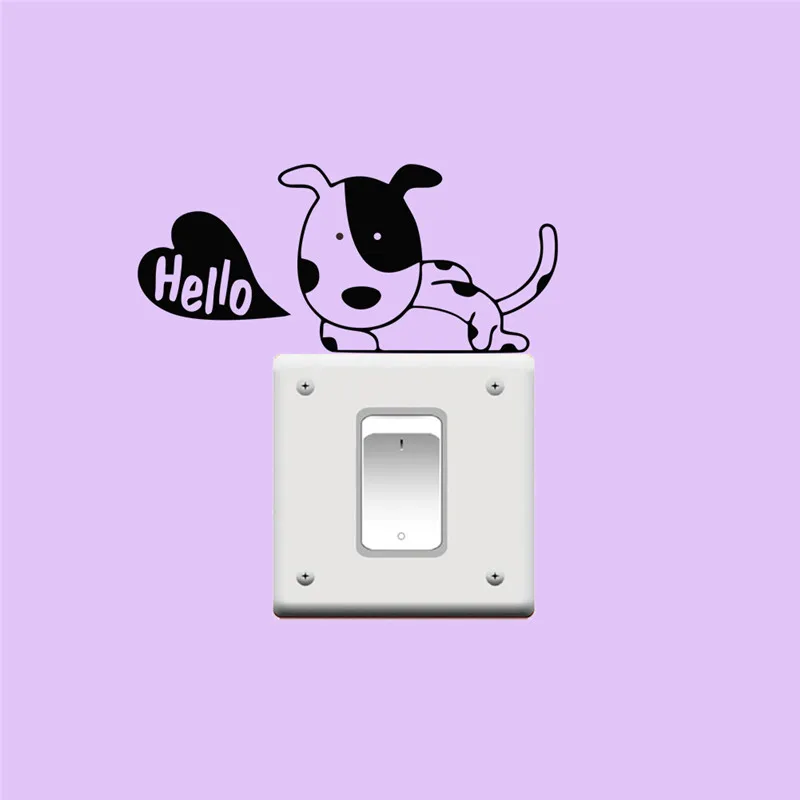 1 шт. Мультяшные животные Зодиак простые наклейки для гостиной спальни детской