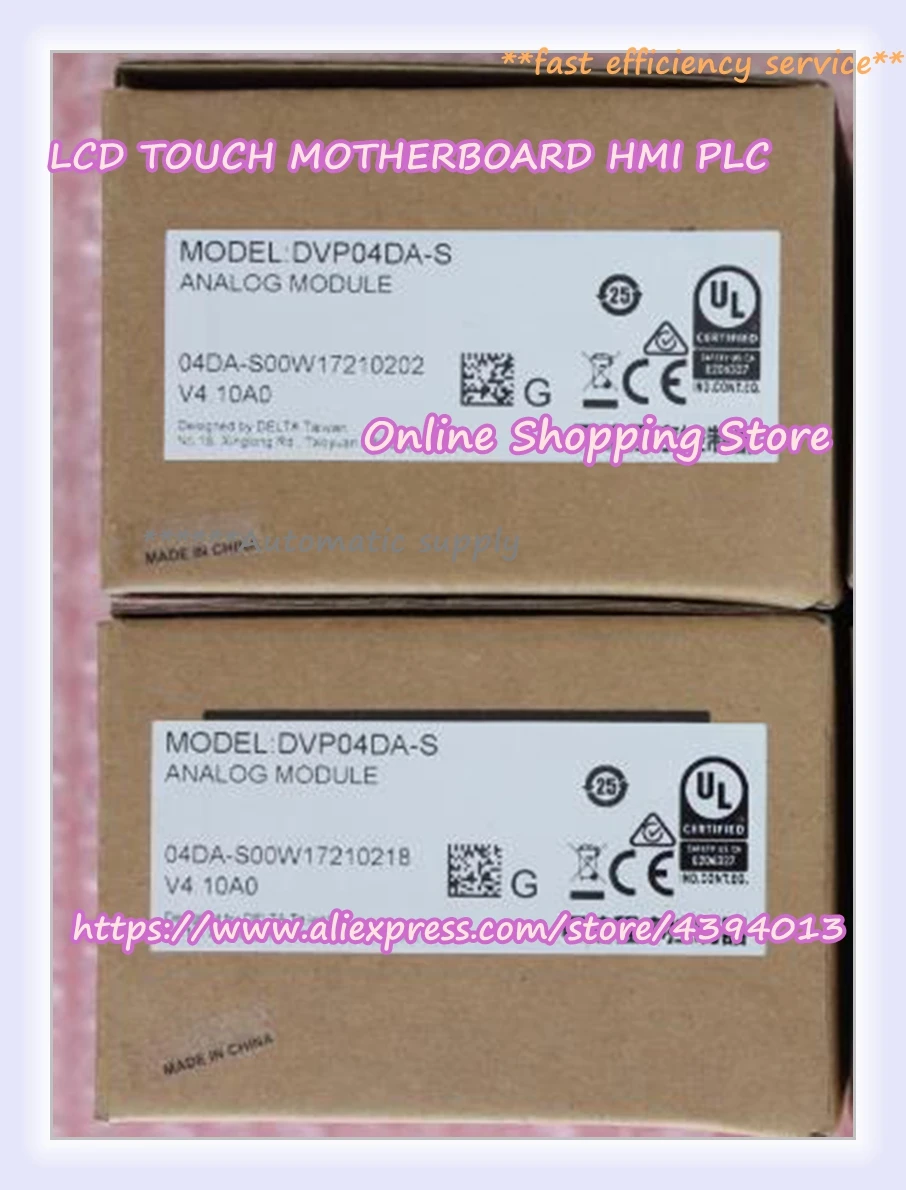 DVP04AD-S DVP04DA-S DVP06AD-S DVP06XA-S DVP04TC-S DVP04PT-S Дельта ПЛК Новый аналоговый модуль |