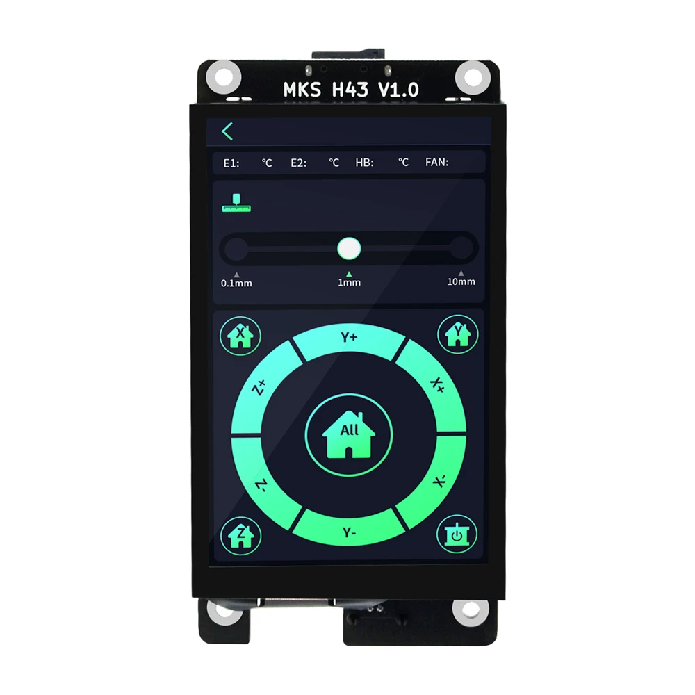 makerbase mks h43 v1 0 smart display controller 3d printer parts 4 3 inch ips lcd 800480 hd capacity touch screen for marlin2 x free global shipping