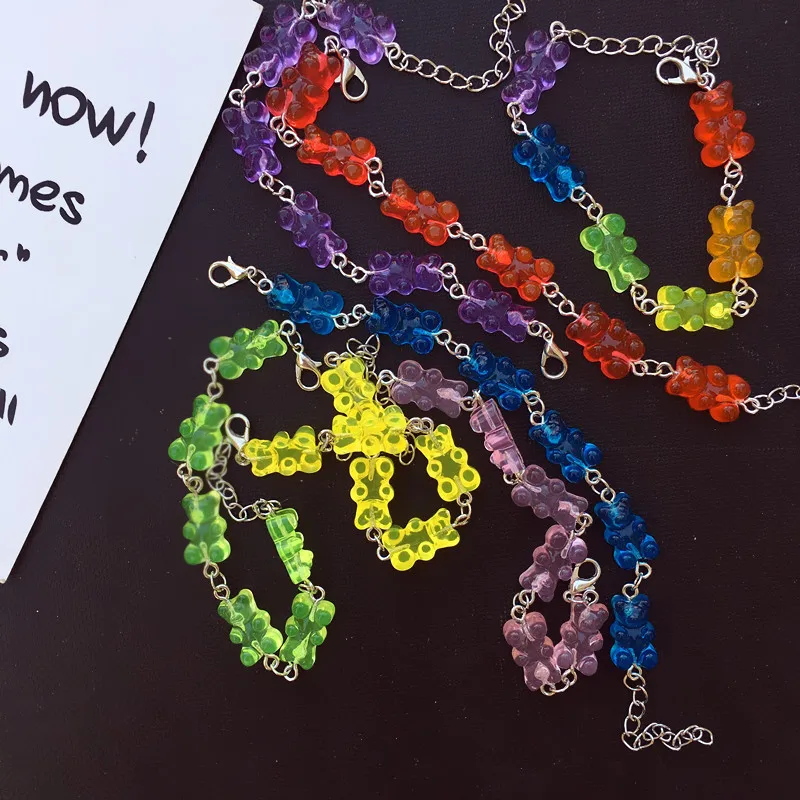 1 шт. милый мини браслет ручной работы яркий цвет Подвеска для женщин и мужчин
