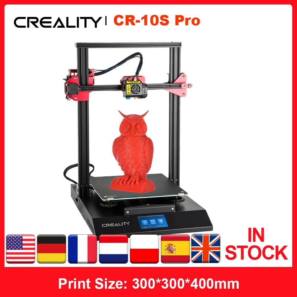3D принтер CREALITY CR 10S Pro Модернизированный комплект для самостоятельной сборки