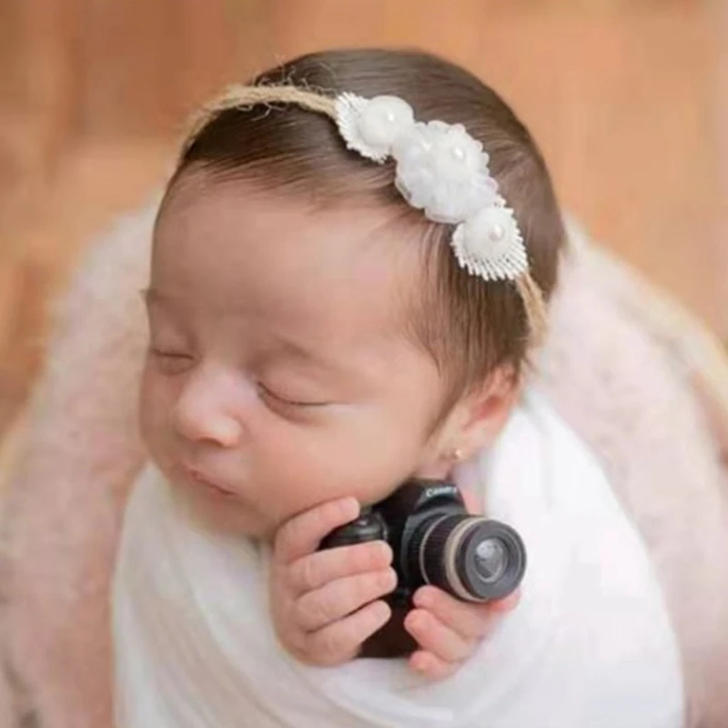 Mini c&aacute;mara para casa de mu&ntilde;ecas, modelo de fotograf&iacute;a de beb&eacute; reci&eacute;n nacido sesi&oacute;n de fotos, accesorios, 425F, 1/12-3