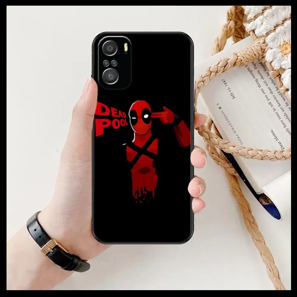 2021 classic Marvel heroes cartoon Phone Case For XiaoMi Redmi Note 10 9 9s 8 7 6 5 A Pro s T Black Cover Silicone Back Pre styl