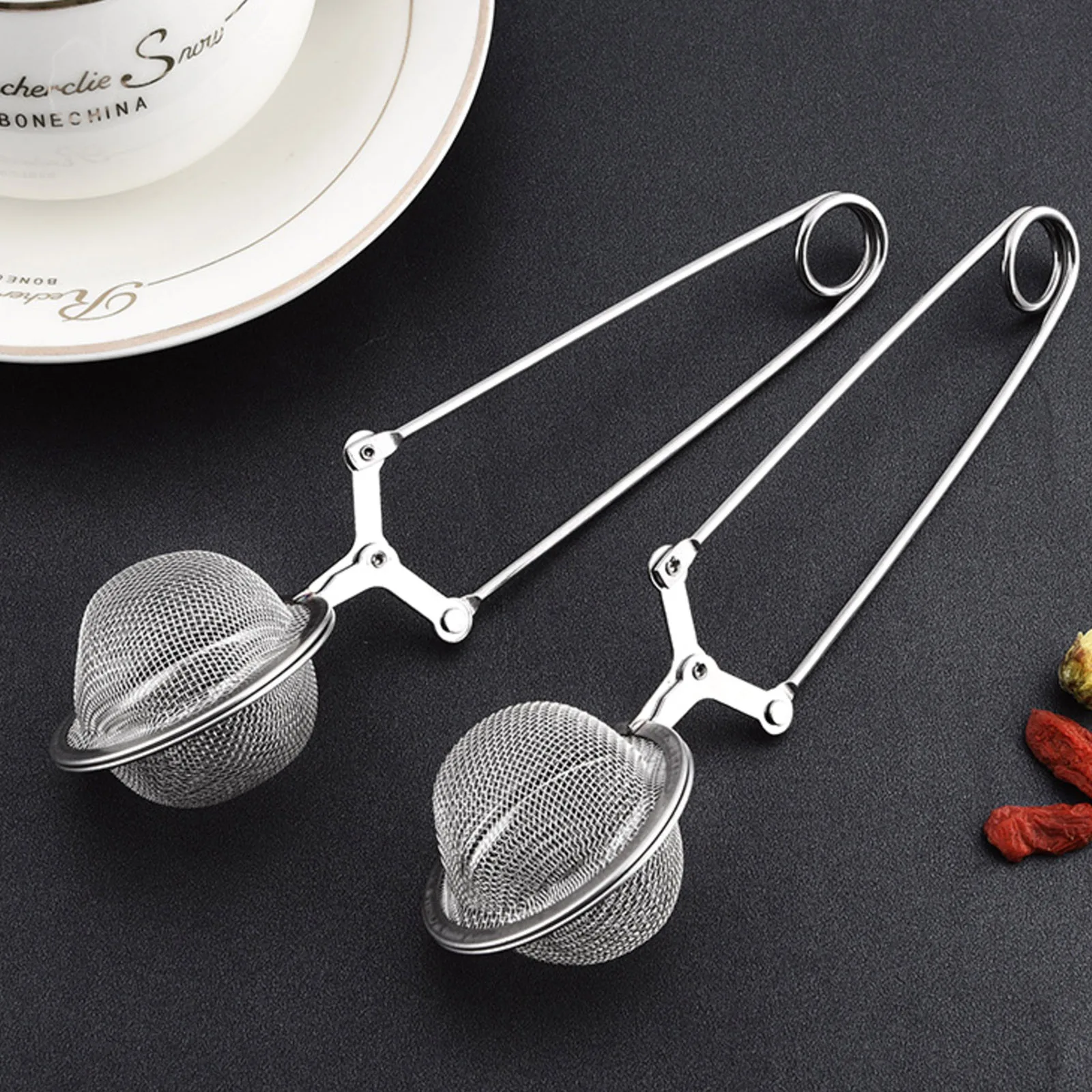 

3 шт. Нержавеющая сталь Чай Infuser Сфера Блокировка специй Чай мяч сетчатый фильтр для инфузионного чая Чай фильтр ситечки Кухня инструменты