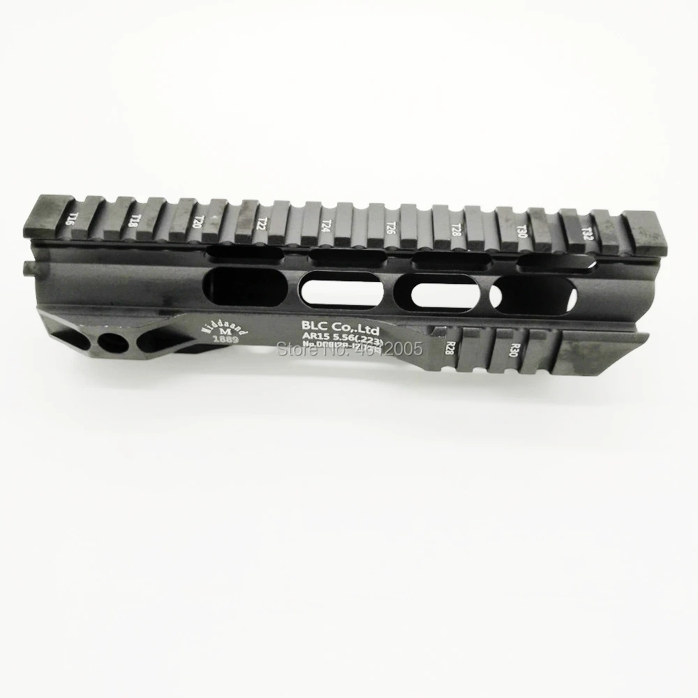 7 дюймов тактический ar 15 AR15 MLOK handguard поплавок супер тонкий Handguard Quad Rail стальная гайка для M4 M16