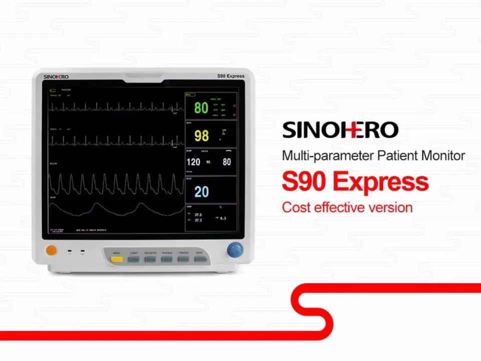 

SINOHERO 15-дюймовый портативный монитор для пациентов скорой помощи