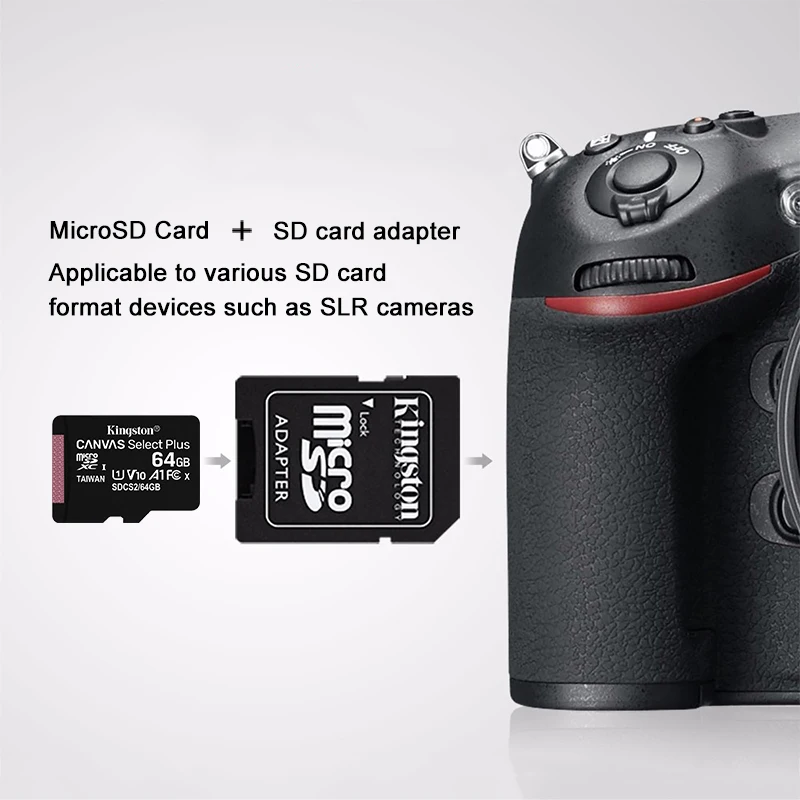 Kingston Class 10 карта памяти SD 16 ГБ 32 64 128 256 мини C4 8 SDHC SDXC TF для смартфона|Карты памяти| |