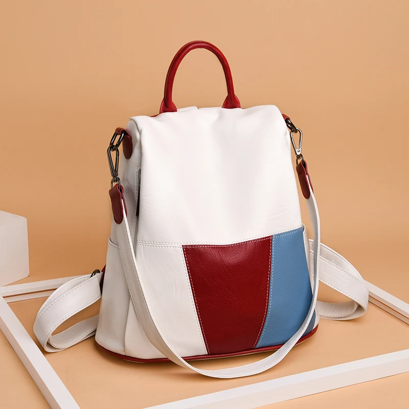 Многофункциональный Женский дорожный рюкзак с защитой от кражи роскошный