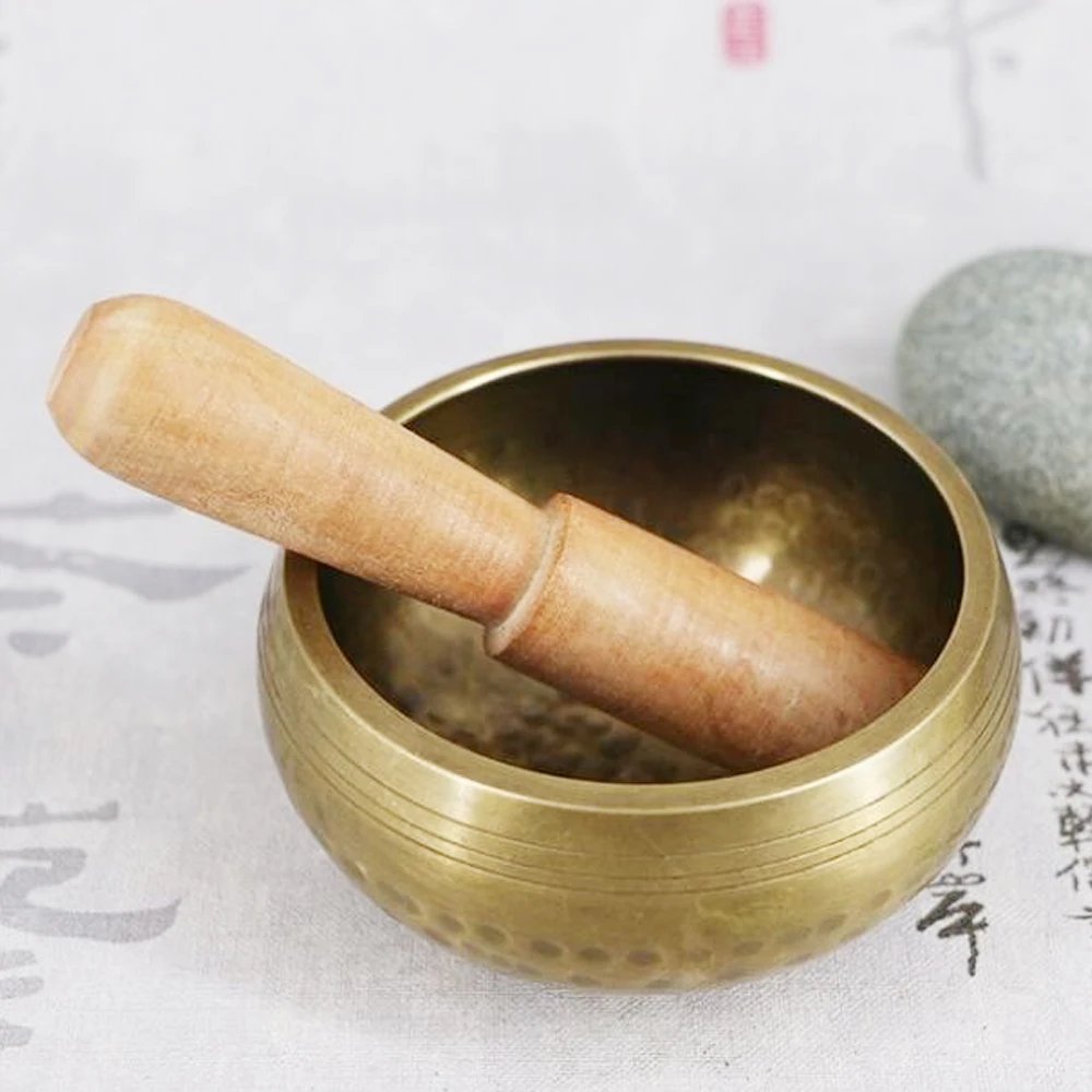 Тибетская чаша для пения ручной работы медитации|Колокольчики и звонки| |