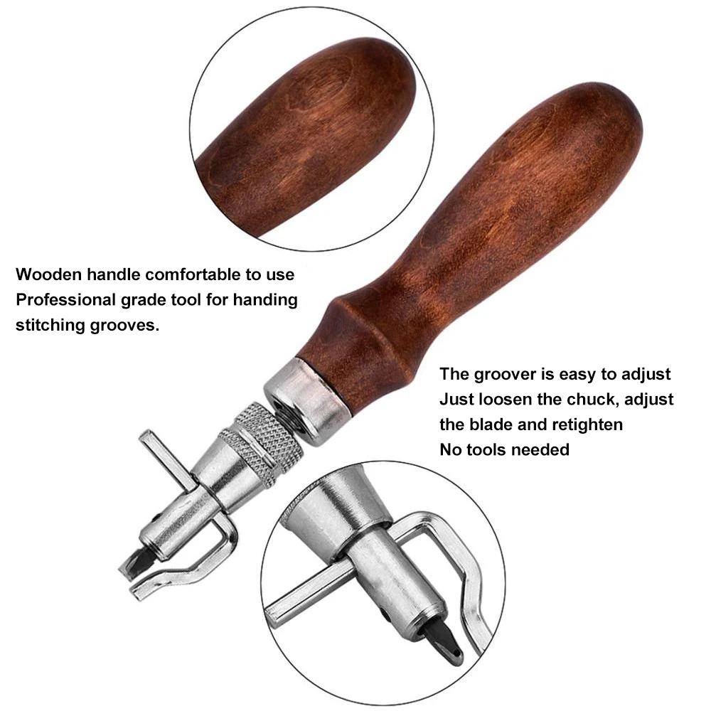 

25/52/59/69Pcs Set Professional DIY Leather Craft Tools Kit Hand Sewing Stitching Punch Set Saddle Leathercraft Tool Accessories