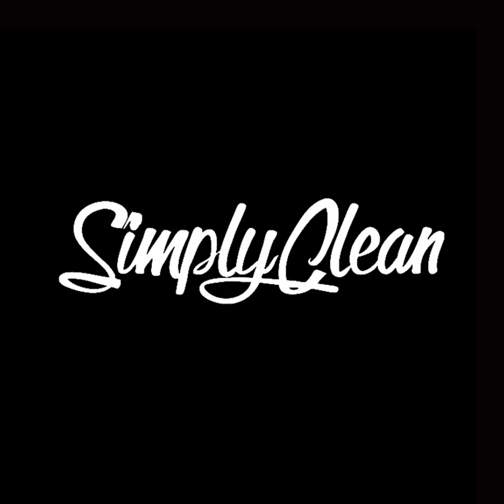 Автомобильная наклейка просто очистите Стайлинг автомобиля на окно съемная