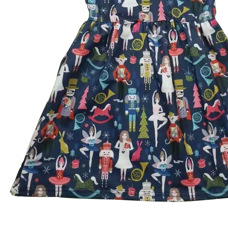 Модная детская одежда коллекция 2019 года платье с цветочным узором для девочек