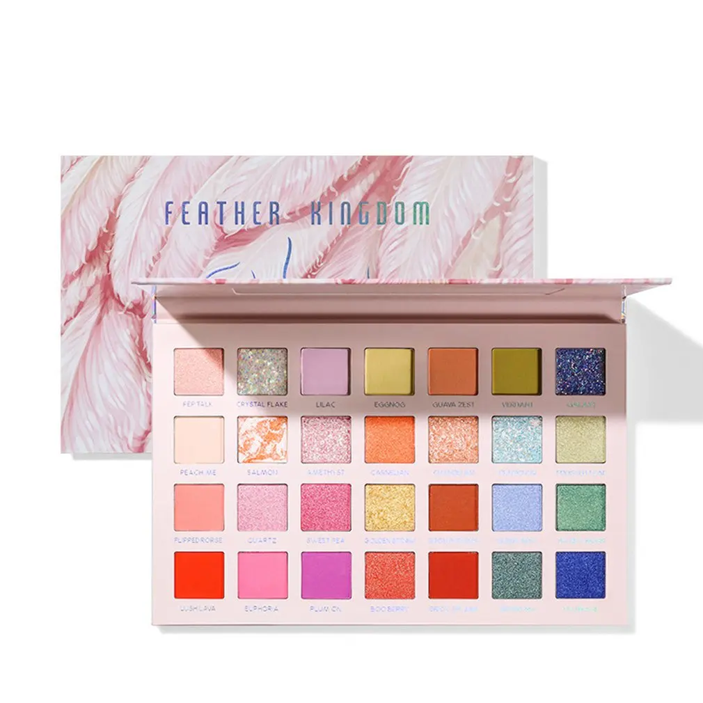 

28 Color Eyeshadow Palette Matte Pearl Cosmetics Makeup Waterproof Easy To Wear Eye Shade Professional Makeup Palette