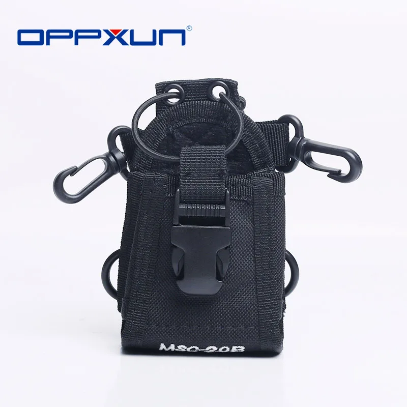 

1PC MSC-20B Nylon Pouch Bag Walkie Talkie Carry Case for Baofeng UV5R UV82 bf888S UV-9R Plus TYT Mototrola Ham Two Way Radio