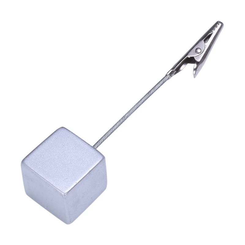 

Pack of 10 Place Card Holder - Wedding Name Table Setting Marker - Shop Display Price Tag - Silver