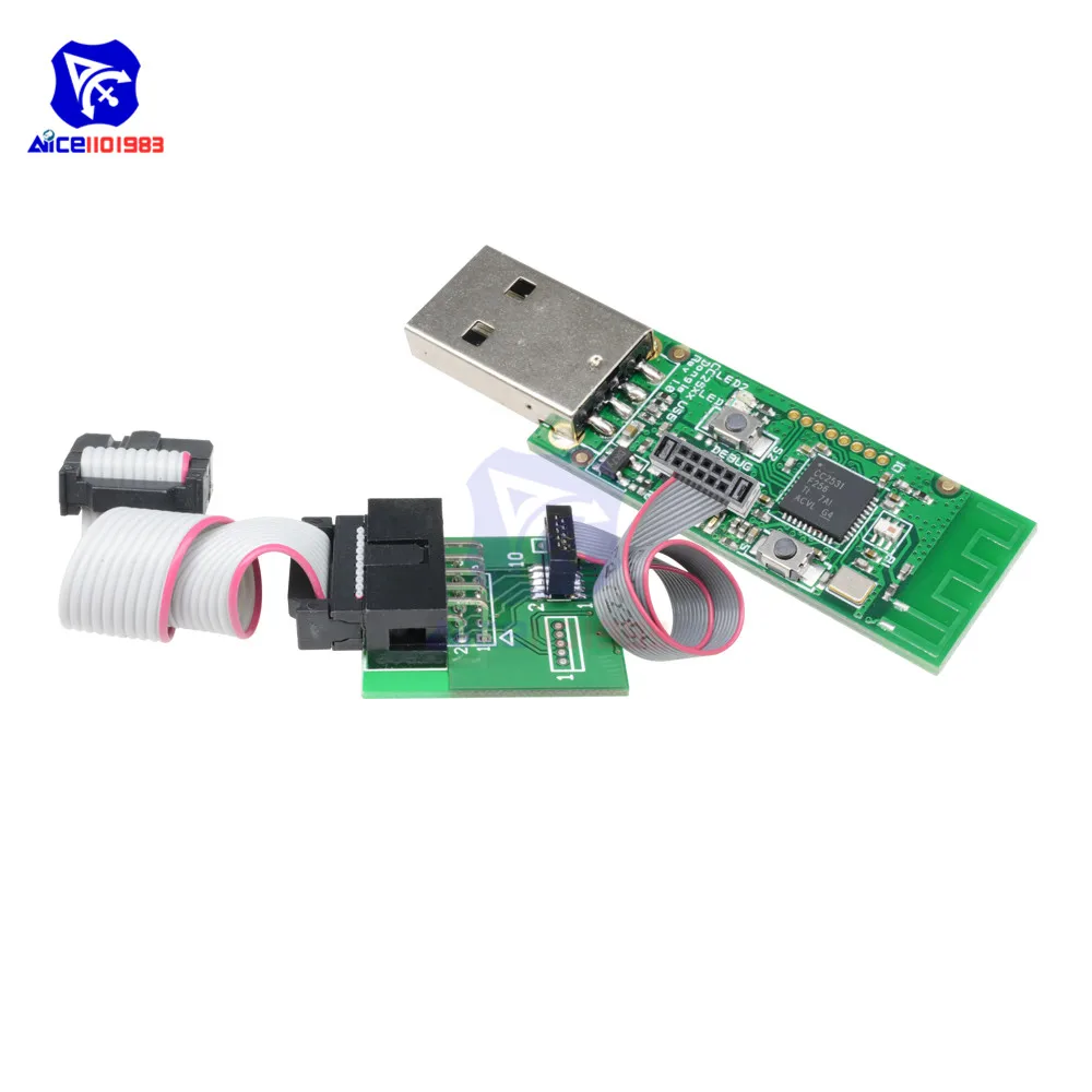 Diymore Bluetooth, ZigBee эмулятор CC-Debugger программист анализ Протокола отладчик CC2540 CC2531 модуль разъема для программирования