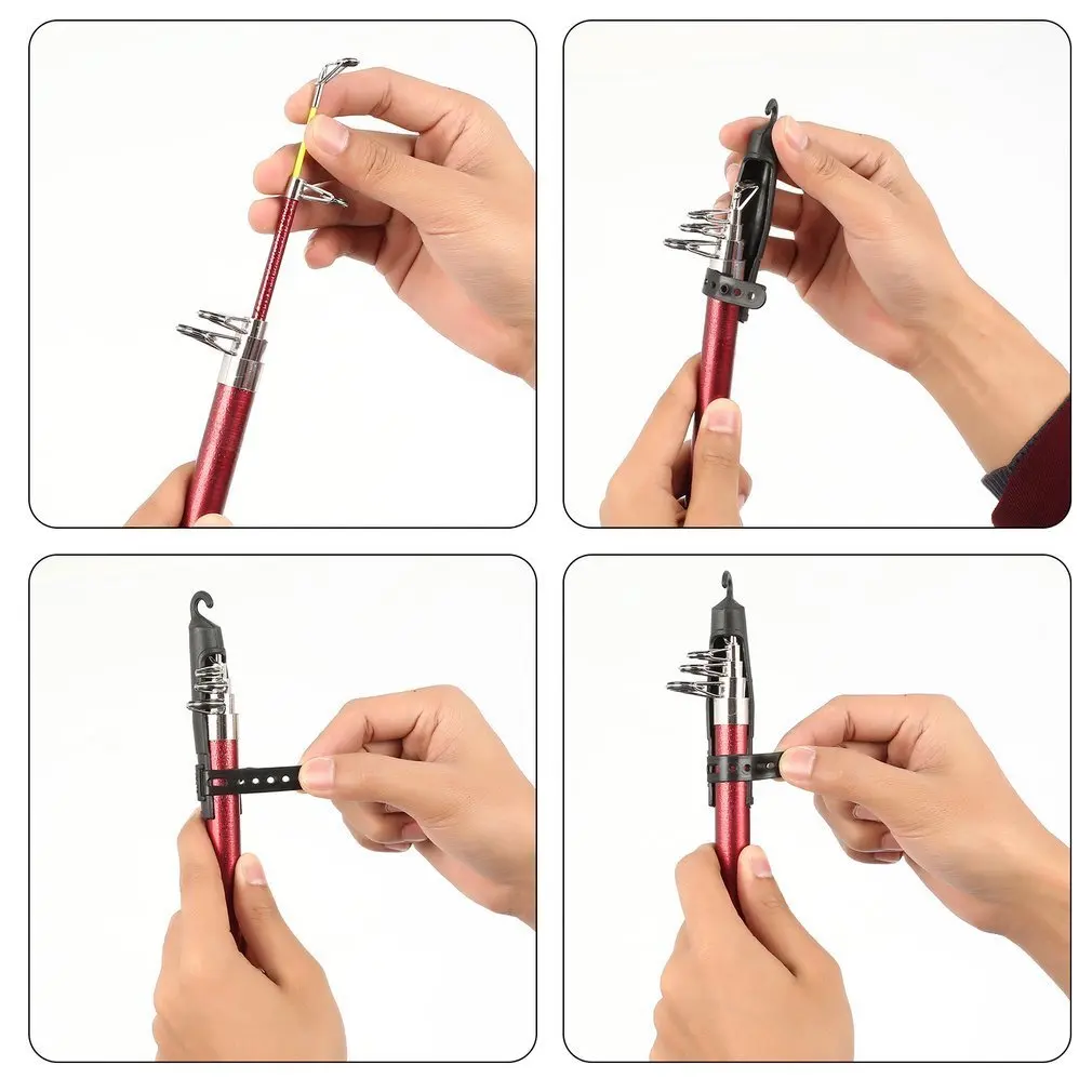 Телескопическая рыболовная удочка из стекловолокна 1 8 м для ловли карпа|Удочки| |