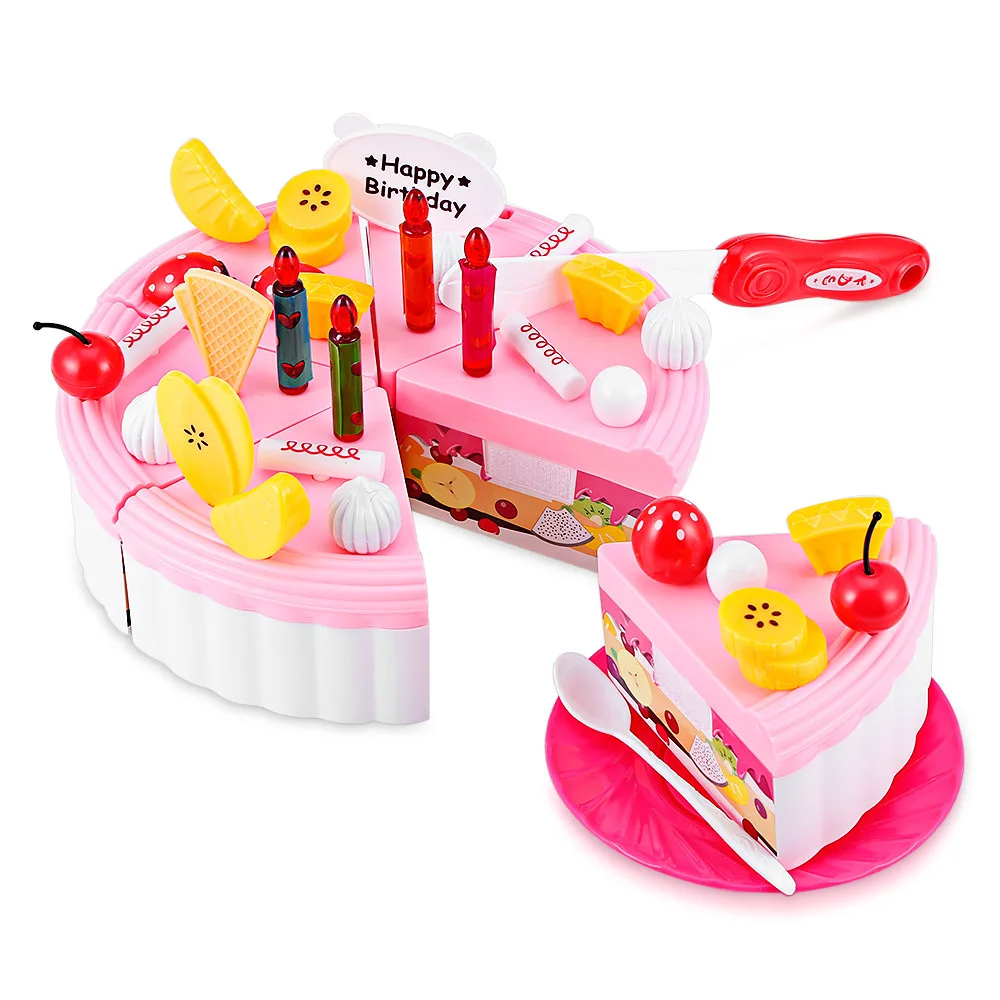 DIY ролевые игры фрукты разрезание торта ко дню рождения кухонная игрушечная еда