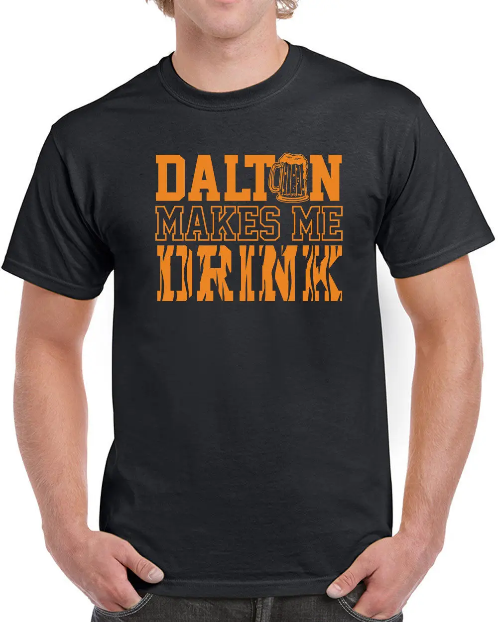 333 Dalton Make me Drink Мужская футболка Забавный футбольный cincy nati bengals новые мужские
