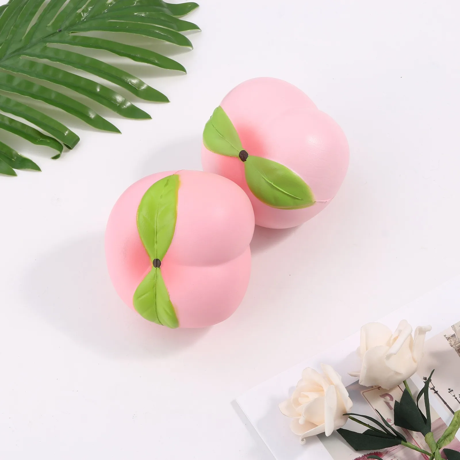 

Selling Simulated Fruit Fake Peach Crafts Variety Of Styles Decompression Toy Sensory Squeeze Squishy Antistress Fidget Gift