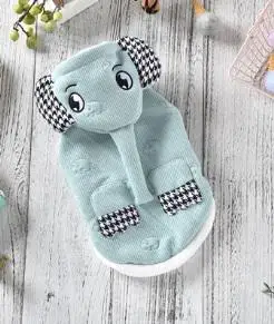 Милый клетчатый такса костюм зеленый розовый одежда для собак худи для щенка пальто с мехом той терьер животное кошка Комбинезон поставки - Цвет: Green Coat