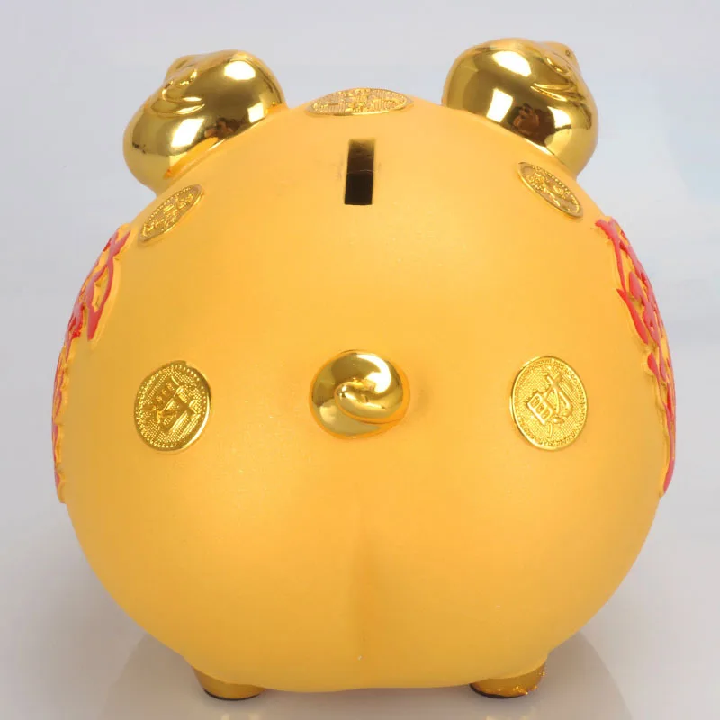 Pig Coin Bank Piggy Kids Large Capacity Money Box Savings Extra Giant Salvadanaio Save ED50MB | Дом и сад