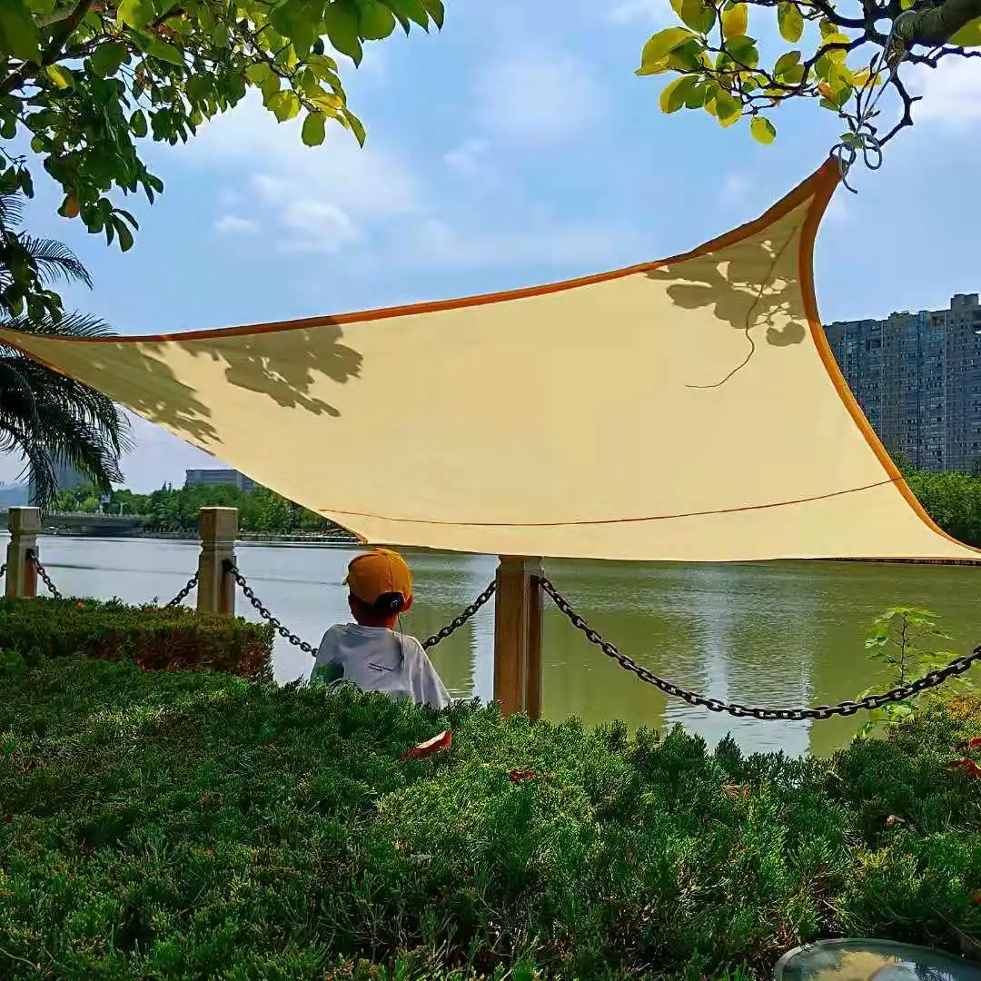 

Outdoor Waterproof Rectangular Shade Sail Oxford Cloth Waterproof Shade Sail Anti-ultraviolet Sunshade Canopy Awning