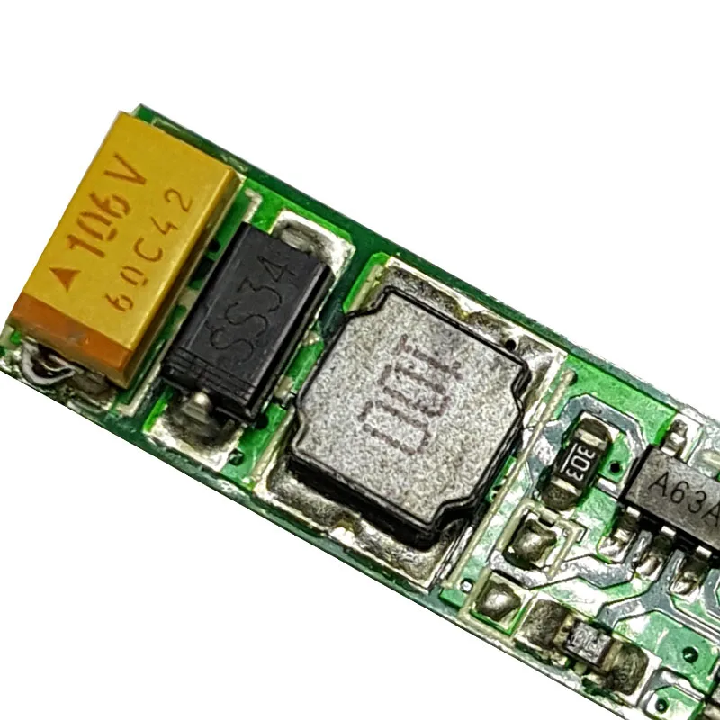 Стабильный высокомощный диодный схема привода платы снижения напряжения PCB от 5 В до 24 В может установить максимальный ток 1A