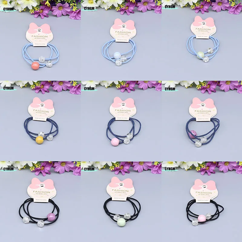 New Fashion scrunchies korean amber Hair rope Accessories for Women hair ties elastic bands Girls rubber band F07-1 |