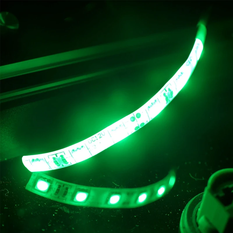 10Pcs 10Cm Waterproof Green 5050 Led Strip Lights Dc 12V Caravan Boat Car | Освещение