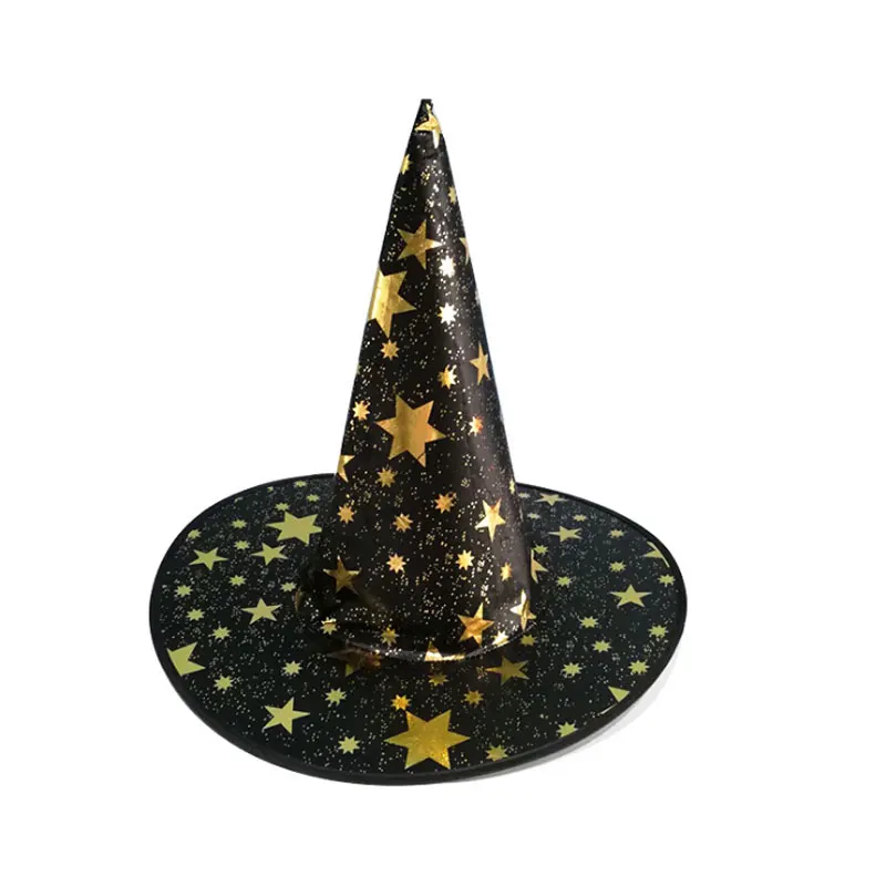 Funny Witches Caps Fancy Dress Ribbon Witch Hat Party Hats Cosplay Costume Accessories Halloween Decor Hot Sale | Детская одежда и