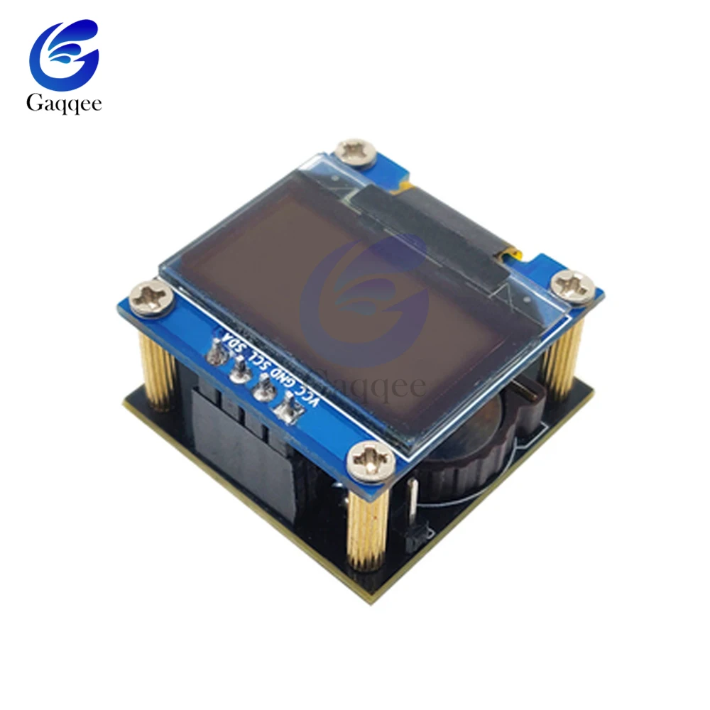 ESP8266 0 96 дюймовый oled дисплей модуль WiFi часы ЖК экран ESP 12F DIY прогноз погоды IIC I2C 5V