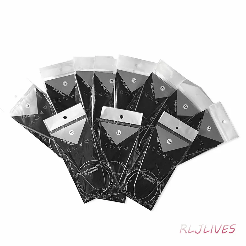 

Круговые спицы для вязания, 11 размеров, 80 см