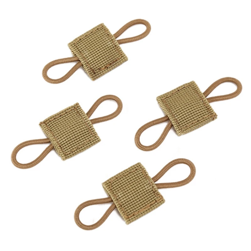 4 шт эластичный Molle сандалии с лентами и пряжкой вязка фиксатор для PTT ручка