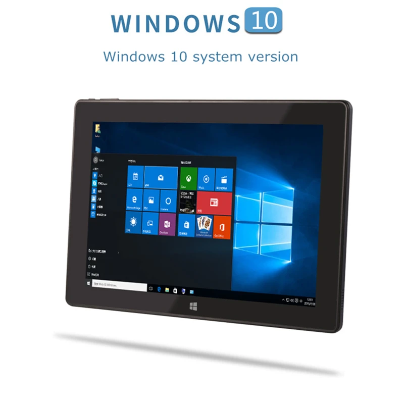 10 1 дюймовые планшеты с ОС Windows и Android 5 Intel 8350 четырехъядерный 1280*800 ips 2G ram 32G