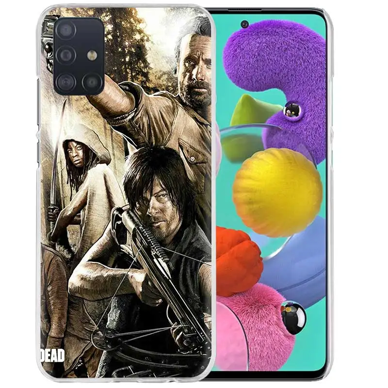 Горячий телевизор Ходячие мертвецы чехол для Samsung Galaxy A51 A71 5G M31 M21 A91 A41 A31 A11 M51 M11 S20